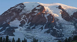 Mt. Rainier, First Light